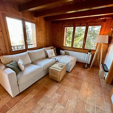 Chalet Superbe - & Sauna - In & Out La Tzoumaz